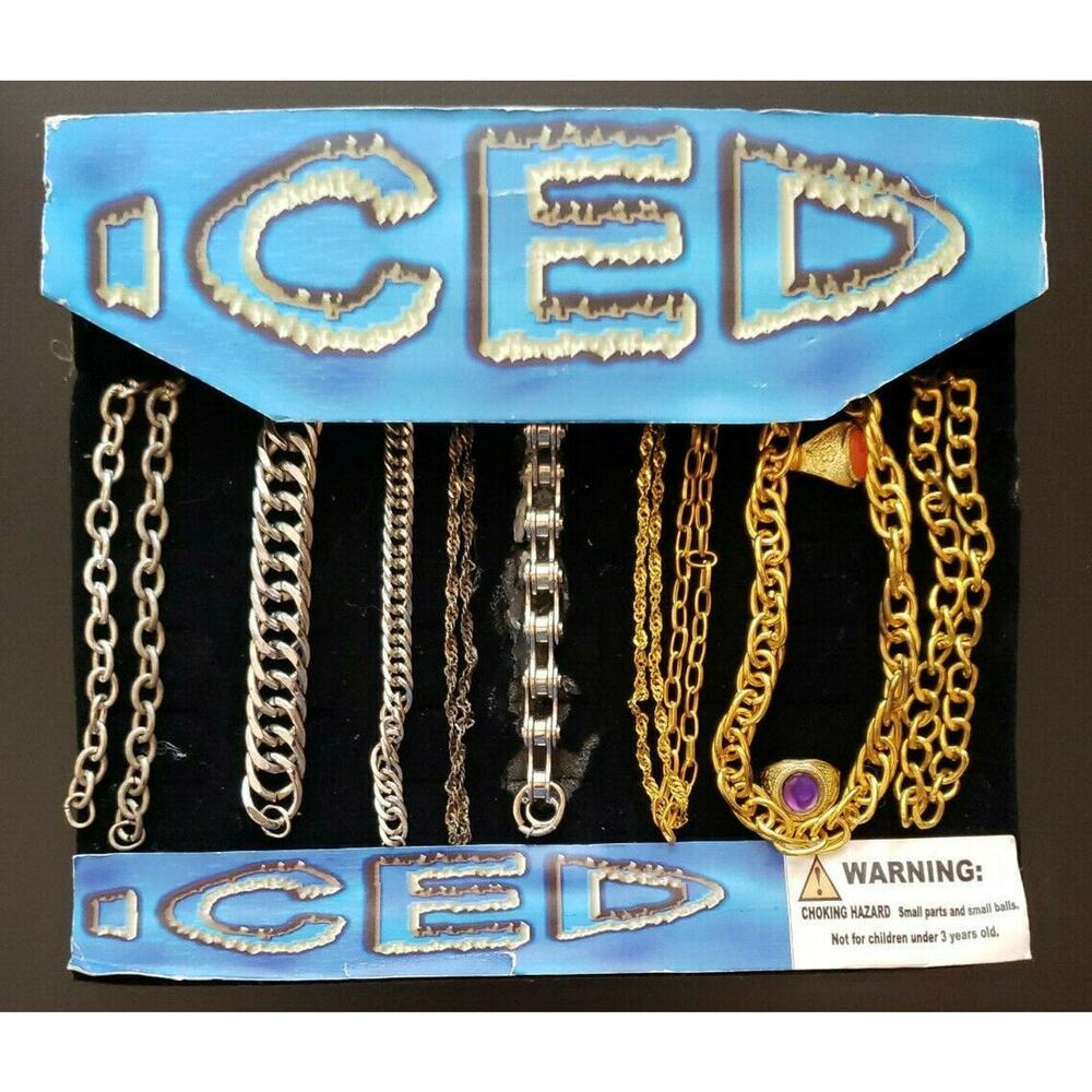 Vintage Iced Iced Gumball Vending Machine Charms Header Display Card #359